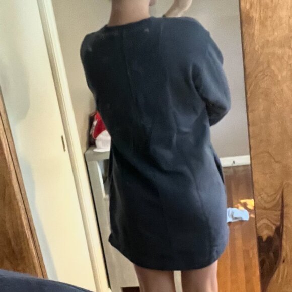 Melrose and Market Colonial Blue Sweatshirt Dress - Picture 2 of 4